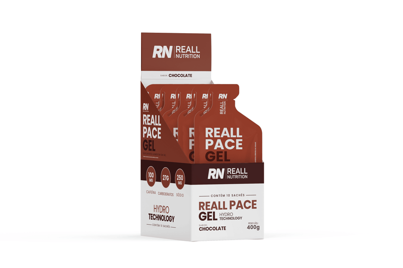 Reall Pace Gel - Chocolate (caixa com 10 unidades)