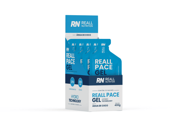 Reall Pace Gel - Água de Coco (caixa com 10 unidades)
